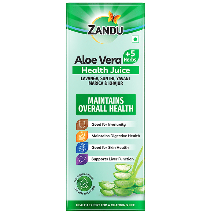 Zandu Aloe Vera +5 Herbs Health Juice