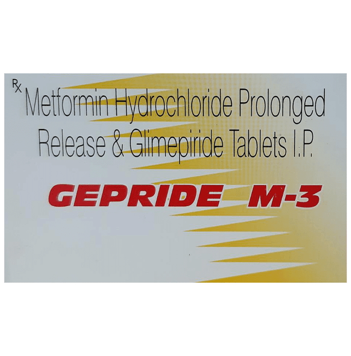 Gepride M 3 Tablet PR