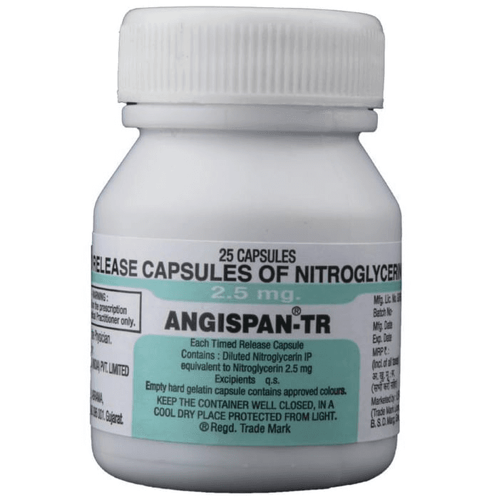 Angispan Angispan-TR 2.5mg Capsule